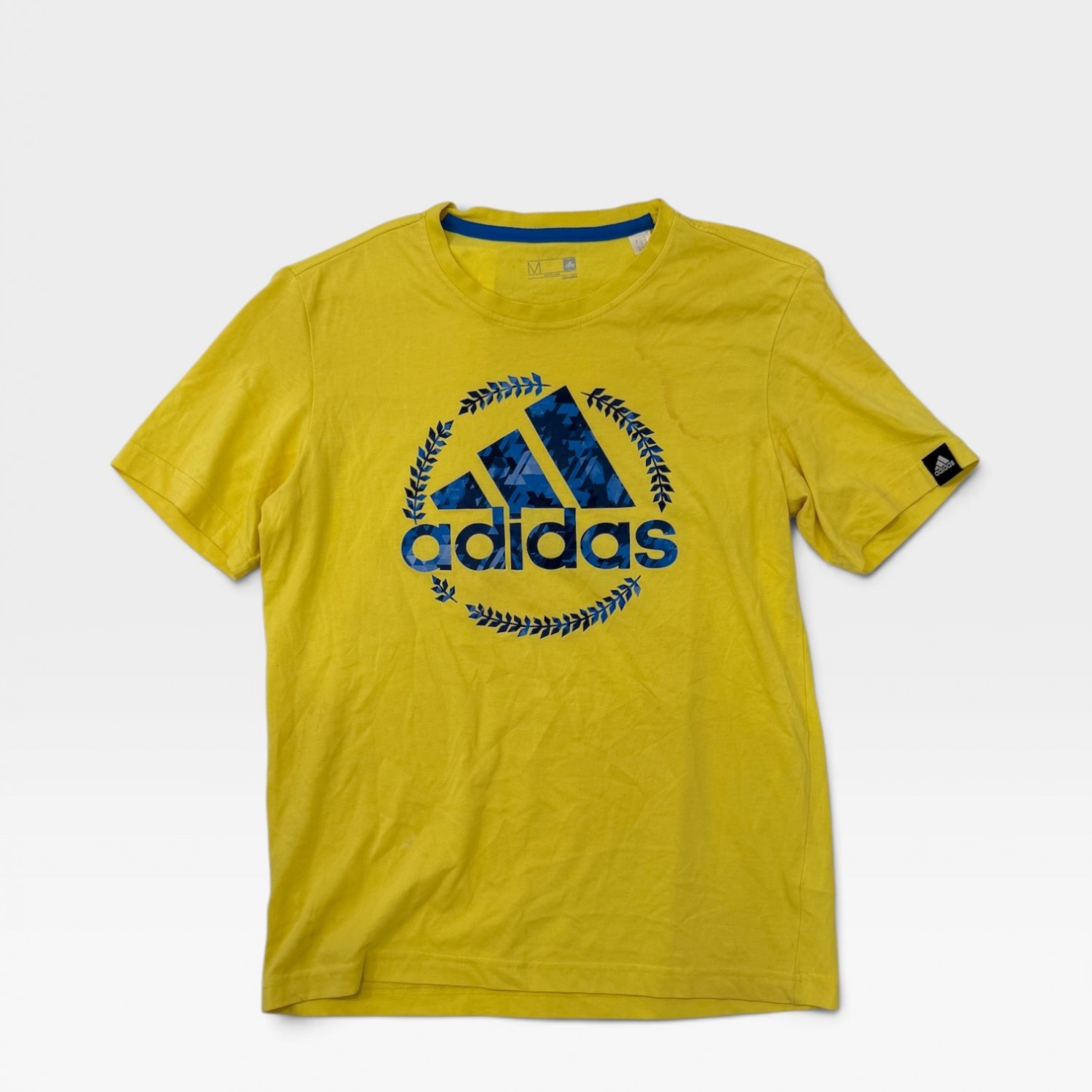 Adidas Performance Yellow Graphic T-Shirt